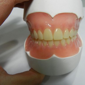 Full acrylic denture